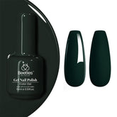 Beetles Emma Emerald gel polish bottle swatch showing rich emerald color and glossy finish.