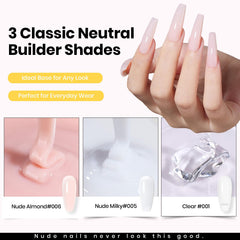 Beetles Hard Gel 0.35oz glue secures adhesion for nails.