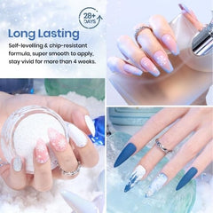 Beetles kit esmalte gel caja para uñas con acabado profesional.