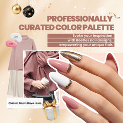 Kit de manicura Beetles para casa con herramientas incluidas