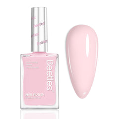 Beetles Light Pink Nail Polish Cloudy Rose bottle for everyday elegance