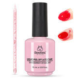 Beetles Liquid Latex bottle-guard protects cuticles during polish.