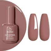 Beetles Mauve Gel Polish bottle showing dusty rose shade for everyday elegance.