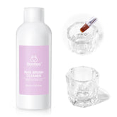 Beetles Nail Art Brush Cleaner and Dappen Dish for quick, residue-free brush prep