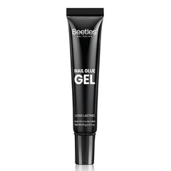 Beetles Nail Glue Gel with precision tip for clean, controlled nail tip adhesion