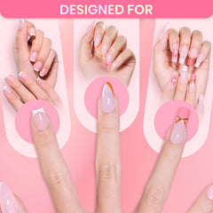Beetles waterproof nail glue bonds nails through moisture and washing