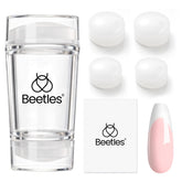 Beetles clear stamper for precise French tip designs