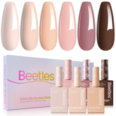 Beetles Neutral: muestra de colores neutros para uñas limpias, listas y duraderas.