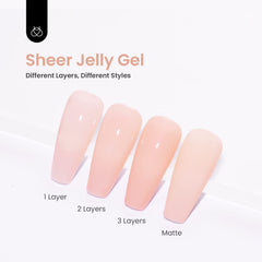 Aplicación en casa de Beetles Nude Gel Polish facilita el proceso