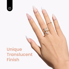 Beetles Nude Gel Polish se cura con LED o UV para acabado duradero