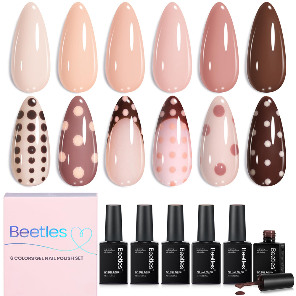 Beetles Nude Gel Polish – tono rosa suave (tonos-piel-rosado) para uñas elegantes.
