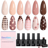 Beetles Nude Gel Polish – tono rosa suave (tonos-piel-rosado) para uñas elegantes.