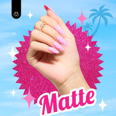 Beetles gel polish bottle with brush and glossy finish