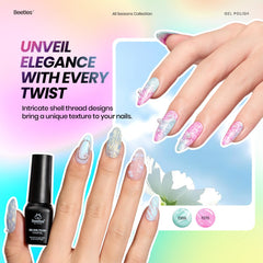Beetles Pink Nude gel polish shades for elegant everyday nails.