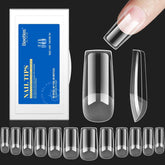 Beetles Puntas de Uñas de Gel muestran extensión de uñas con aspecto natural y duradero.