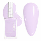 Beetles Purple Nail Polish bottle cap shows fast air drying lilac shade for quick manicures