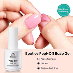 Beetles remoción fácil sin remojo para cambiar gel sin dañar uñas.