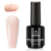 Beetles Base de Caucho Gel, bote 15 ml, base suave para una superficie lisa.