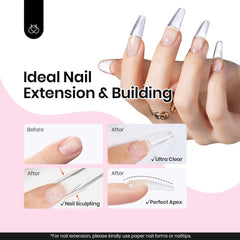Beetles self-leveling clear gel delivering smooth, even layers.