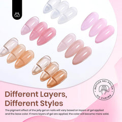 Beetles Sheer Elegance Nude swatches demonstrate translucent to opaque layering options.