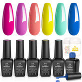 Beetles Spring gel polish peach shade ideal for vibrant pool party nails.