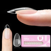 Beetles Tipex Lite con ápice integrado para mayor fortaleza.