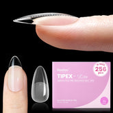 Beetles Tipex Lite tip with built-in apex for strong, natural-looking nails