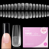 Beetles Tipex Lite built-in apex tips for a stronger sculpted look.