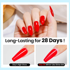 Beetles Top Coat two-pack 15ml bottles ideal for DIY manicures.