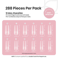 Beetles Uñas de gel tips acabado semi mate para mejor adherencia