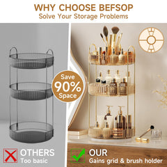 BEFSOP premium PET material with metal stand for sturdy stability