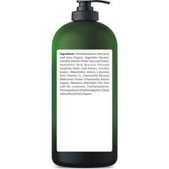 Being Naturals Aloe Vera Gel, textura absorbente sin residuo pegajoso para piel.