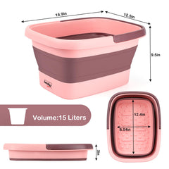 Beinilai 15L capacity accommodates a comfortable soak.