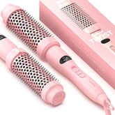 Bekind Twist Pro heated 1.5-inch round brush for voluminous curls.