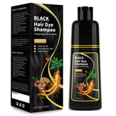 BELEZALIB Black Hair Dye Shampoo bottle for easy at-home gray coverage.