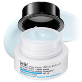Belif Aqua Bomb gel texture application shows fast absorption and refreshing hydration