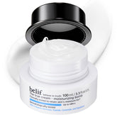 Belif Moisturizing Bomb ceramide cream jar for deep hydration and barrier support.