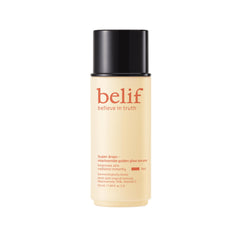 Belif Vitamin C Golden Glow Serum ilumina rostro y cuerpo con brillo natural.