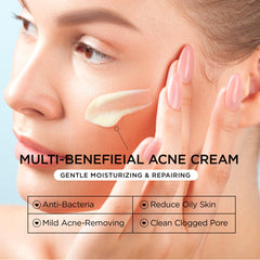 BellamiLuxx witch hazel blend emphasizes soothing, pore-clearing care for blemishes.