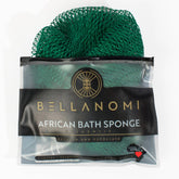 Bellanomi esponja exfoliante africana: alcance de espalda de 45 pulgadas para exfoliar suavemente.