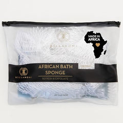 Bellanomi Esponja exfoliante africana dorsal para alcanzar la espalda fácilmente