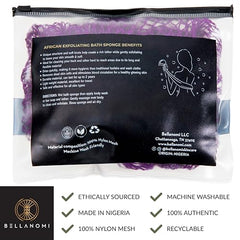 Bellanomi quick-drying exfoliating sponge reduces moisture and keeps bathrooms hygienic.