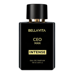 Bella Vita Luxury CEO Man Intense bottle front showing premium design for confident style.
