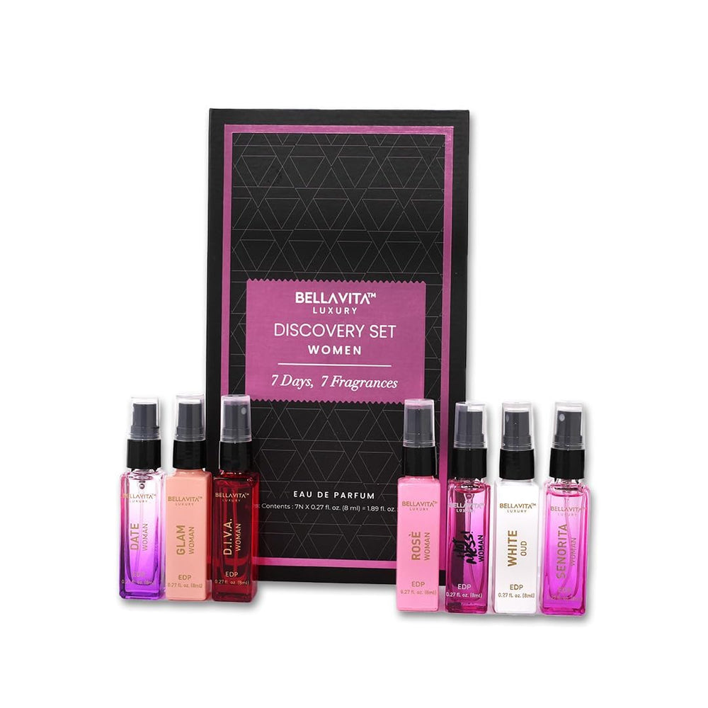Bella Vita Luxury Bellavita Discovery Date bottle for on-the-go elegance