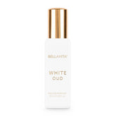 BellaVita Luxury White Oud bottle pour for on-the-go elegance.