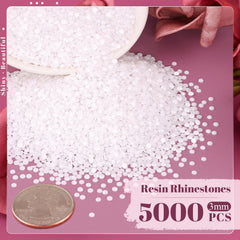 BELLEBOOST 3mm rhinestones packaging closeup for vivid design sparkle