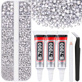 BELLEBOOST flatback rhinestones 2mm for precise nail art and crafts
