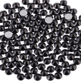 BELLEBOOST SS20 jet-black glass rhinestones flatback for DIY sparkle on crafts.