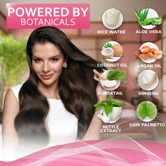 Bellisso Conditioner close-up shows smooth, resilient hair after use.