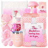 Belloxis cesta spa 15 piezas rosa para relajación en casa